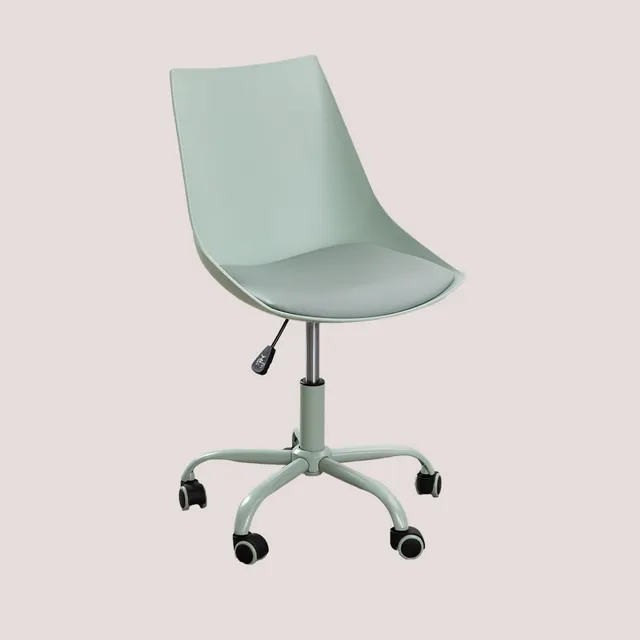 Sklum Adoni sedia ufficio blu con ruote