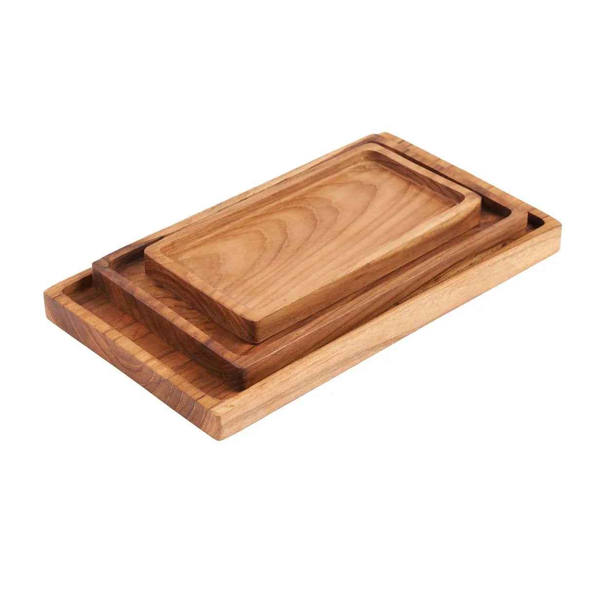 Bambua Gormandize vassoio M naturale legno