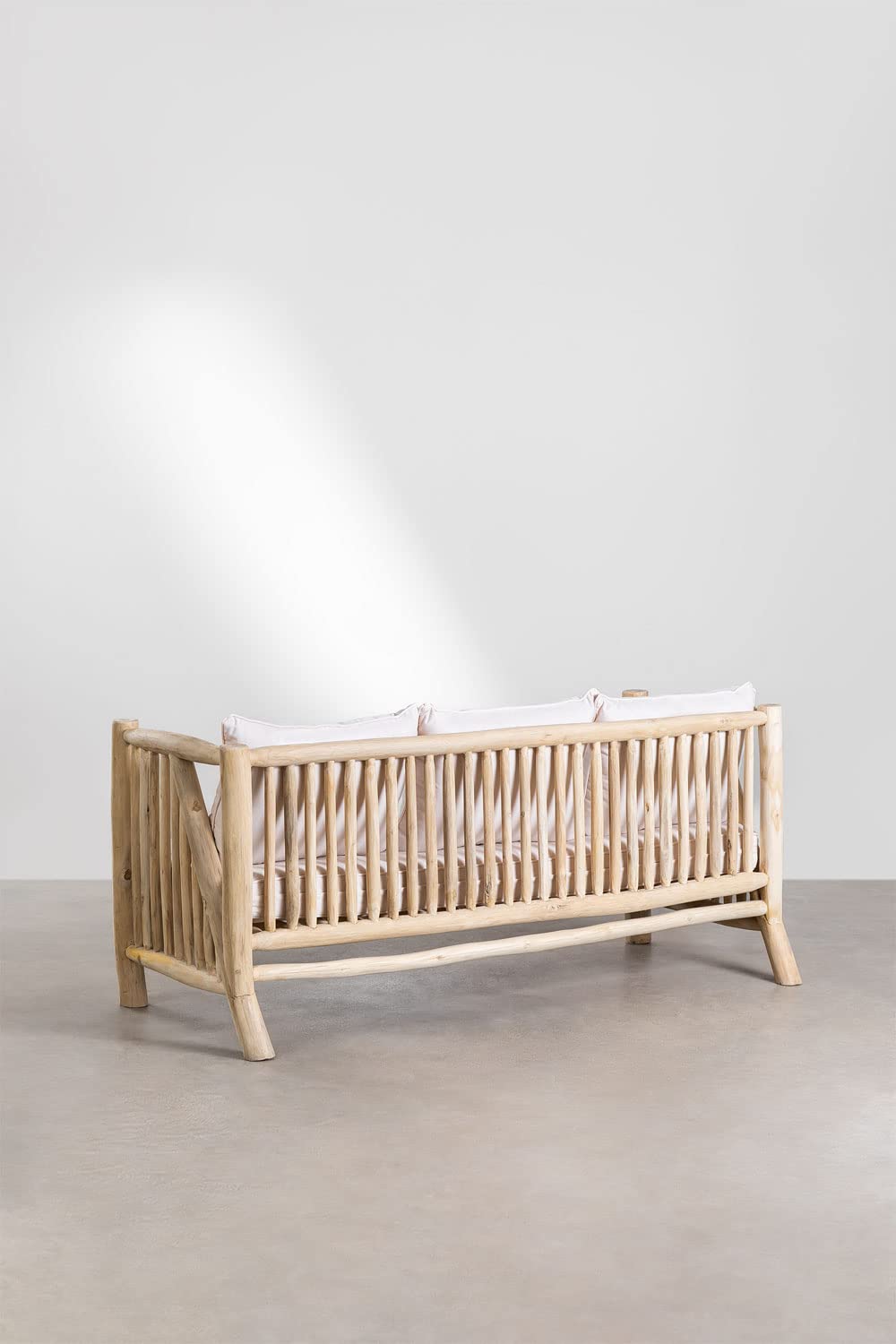 Sklum Narel divano giardino 3 posti teak 180 cm