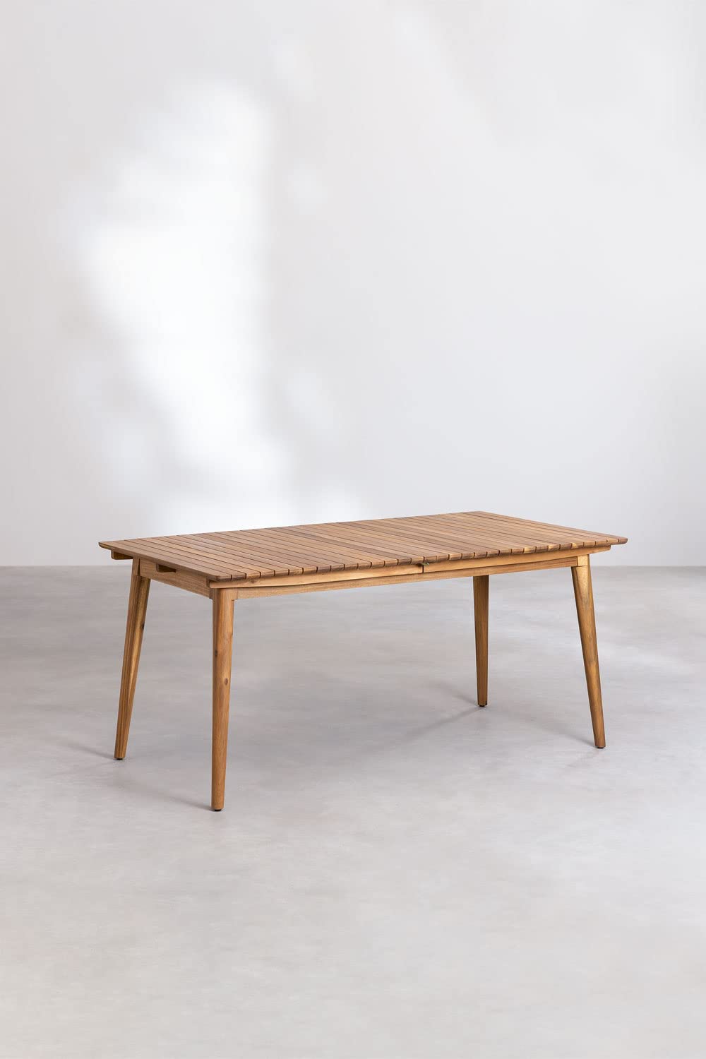 Sklum Tenay set tavolo allungabile 6 sedie giardino acacia