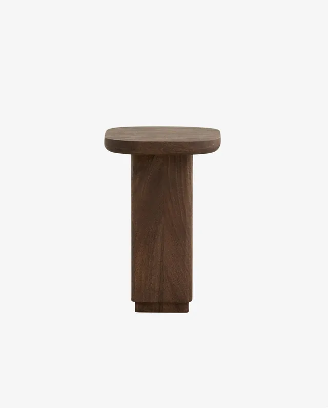 Bambua Toke Tavolino in Legno Mango Marrone Scuro