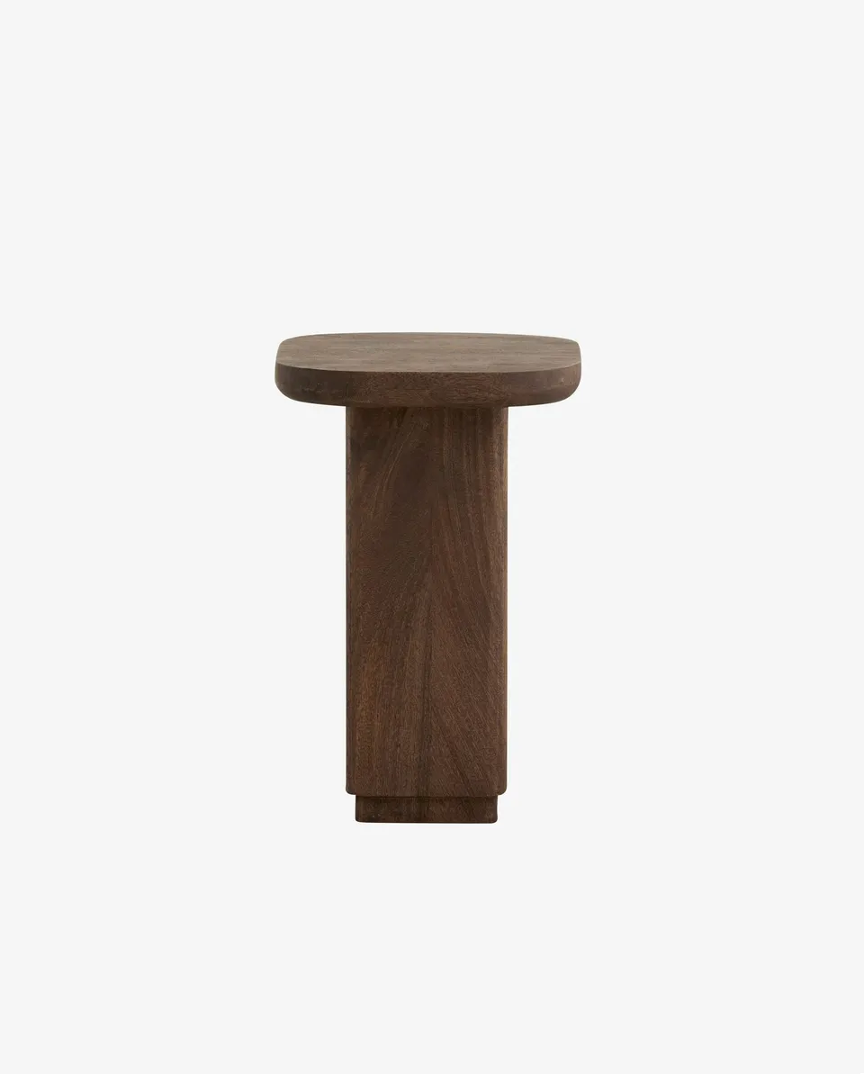 Bambua Toke Tavolino in Legno Mango Marrone Scuro