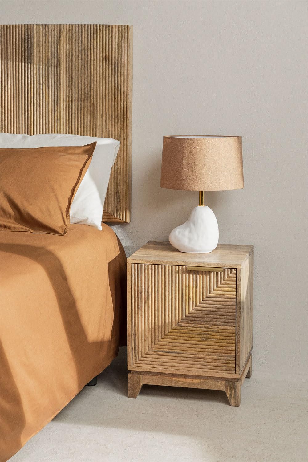 Sklum Baty Design comodino legno mango 40 cm