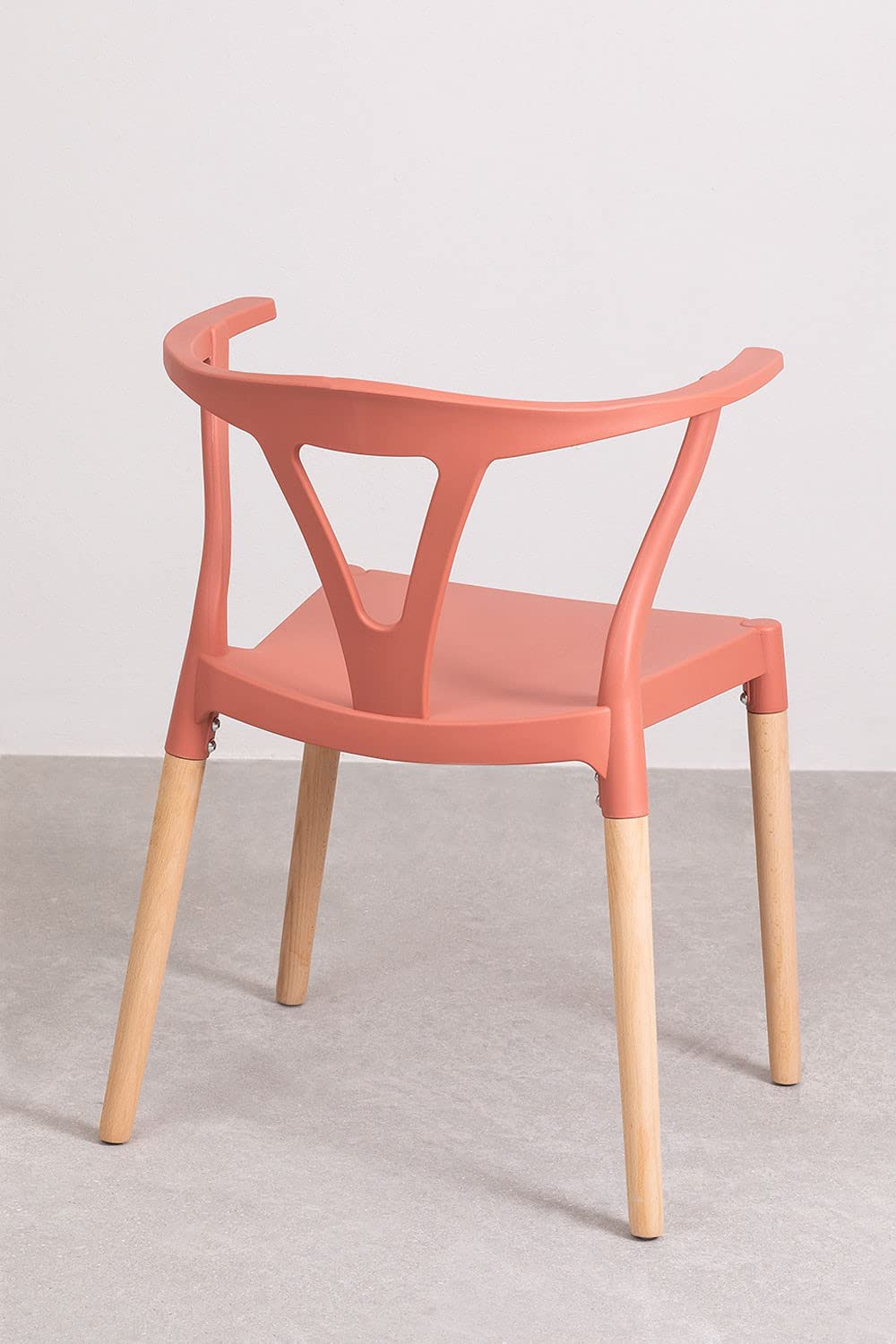 Sklum Uish sedia giardino legno polietilene terracotta