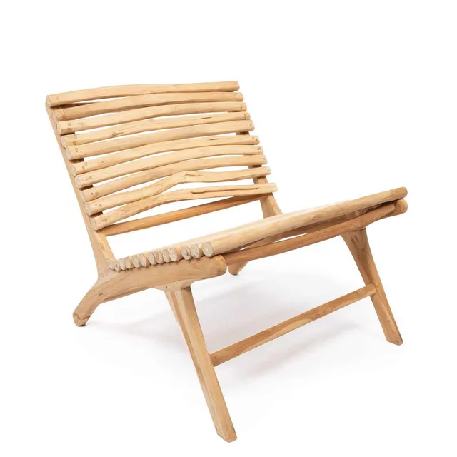 Bambua The Islander poltrona lounge naturale