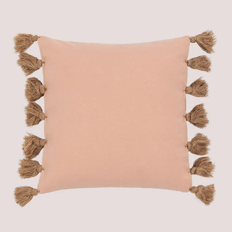 Sklum Tuis Cuscino Cotone 40x40 Arancione Pesca