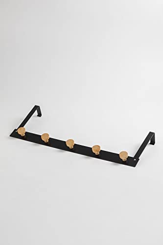 Sklum Kinsale appendiabiti da porta 50 cm nero ferro