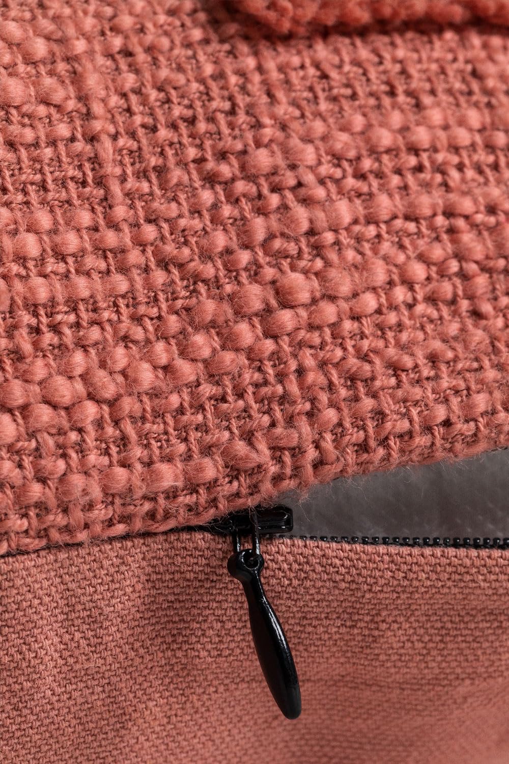 Sklum Eirah cuscino quadrato 45,5 cotone terracotta