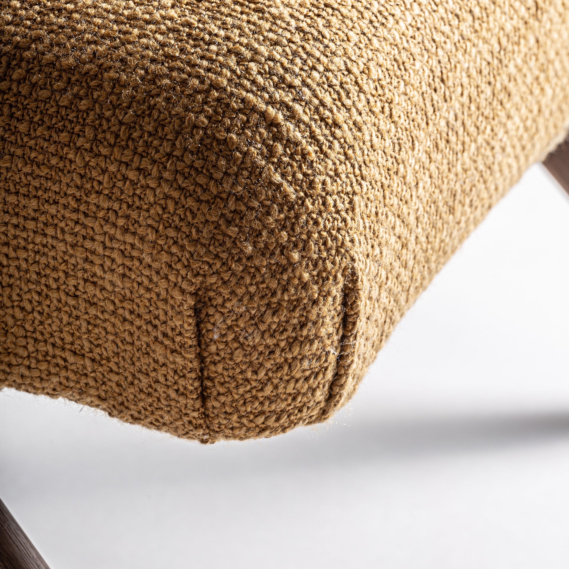 Bambua Kalesha poltrona lounge ocra legno pino
