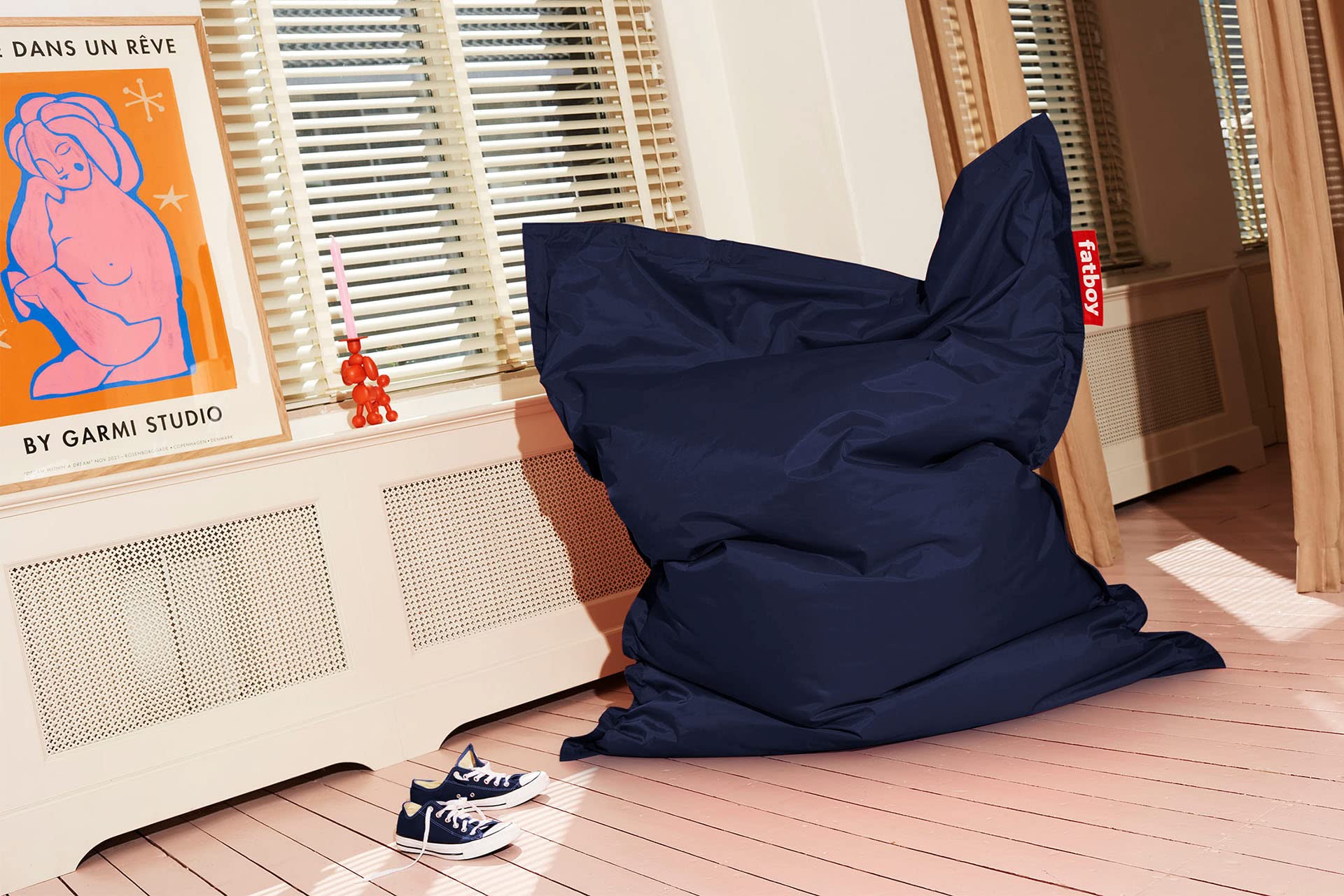 Fatboy Original Poltrona a Sacco 180x140 cm Blu