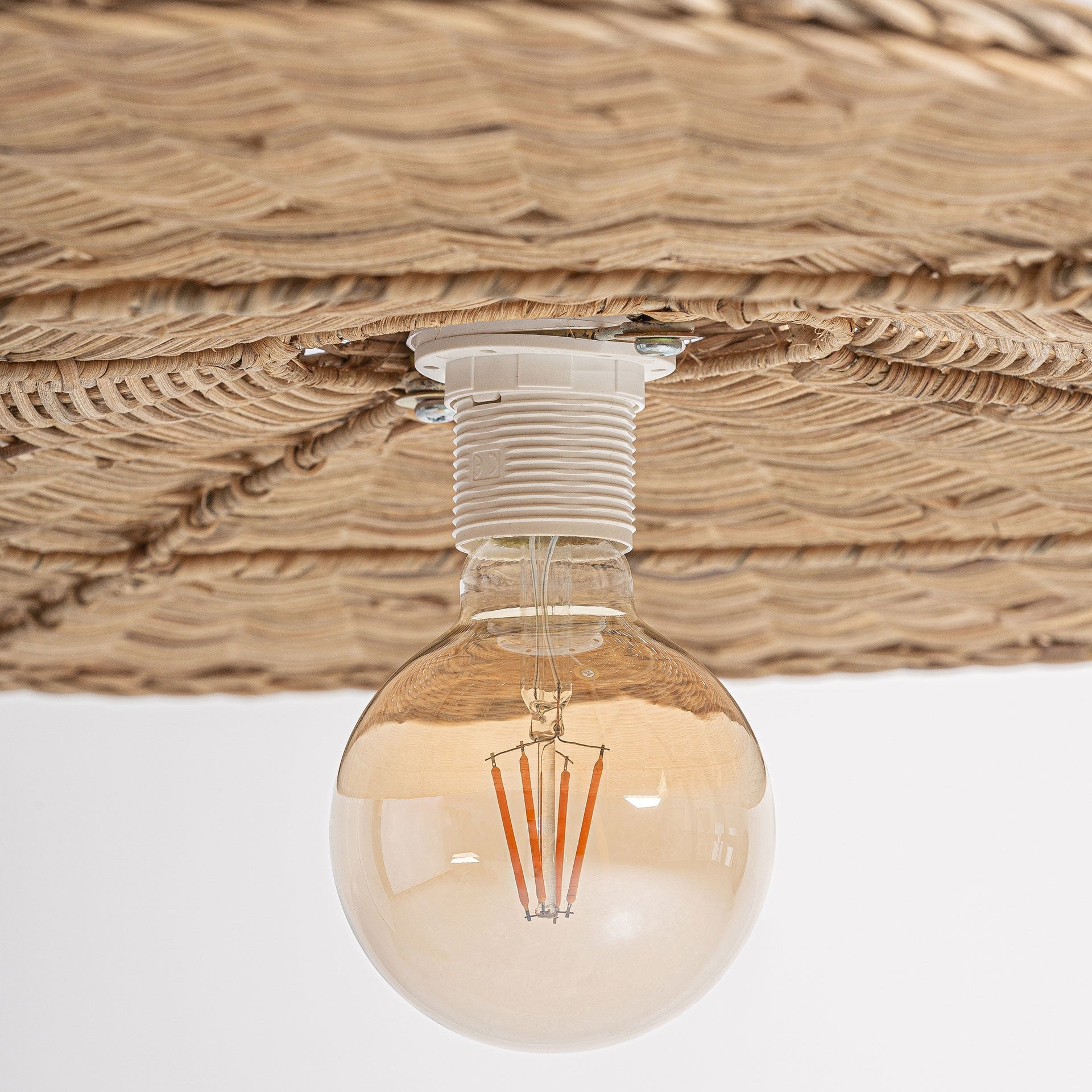 Bambua Uxmal lampadario rattan 120 cm