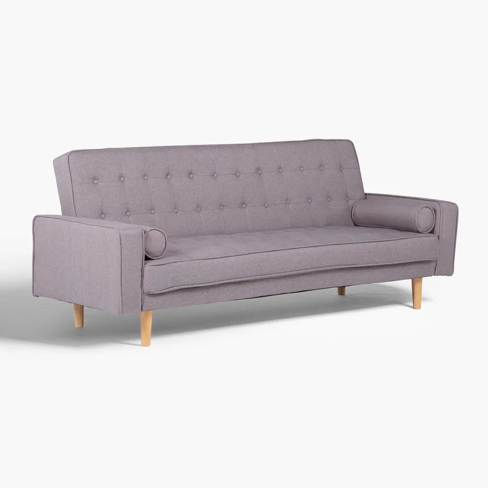 Sklum Brion divano letto 3 posti grigio reclinabile