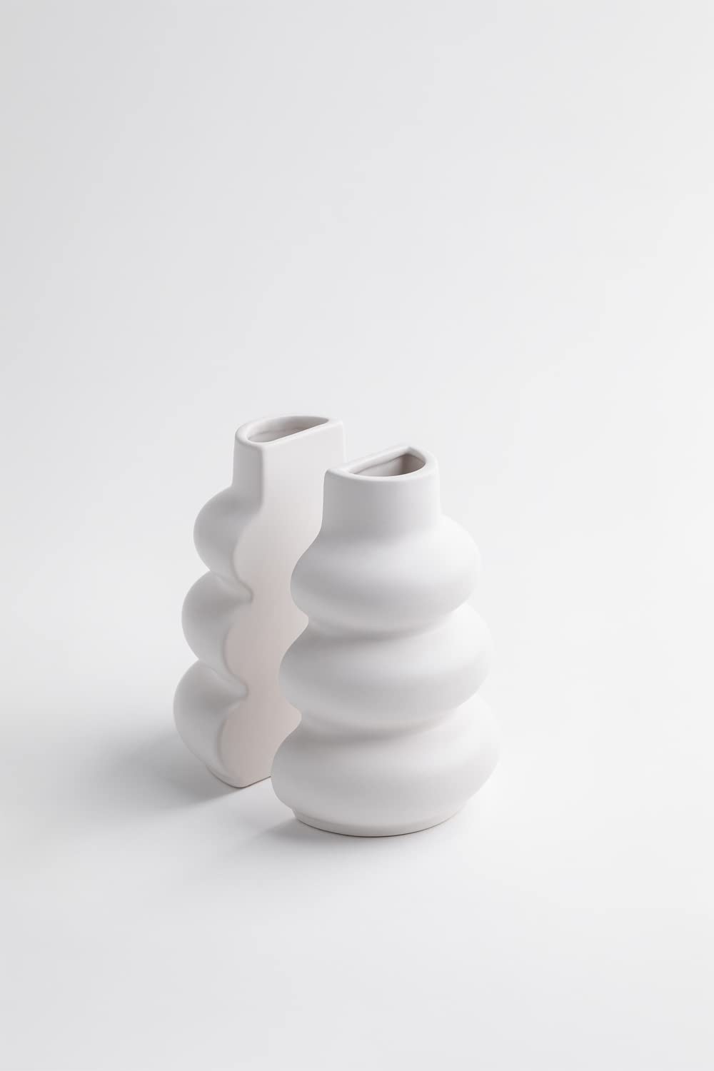 Sklum Crosby set 2 fermalibri ceramica onda opaca