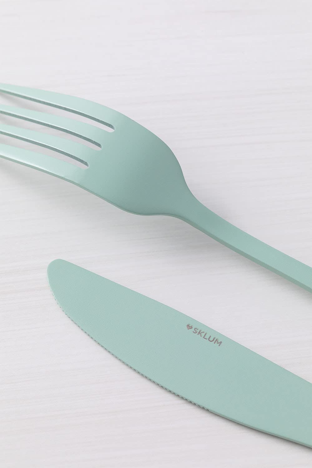 Sklum Artica set posate 16 pezzi verde acquamarina