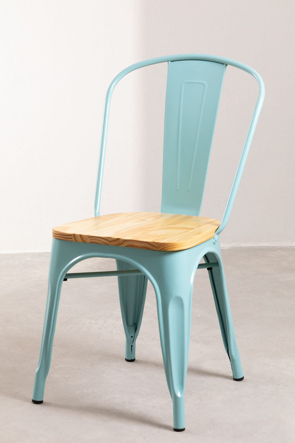 Sklum Lix sedia cucina impilabile pino 85 cm