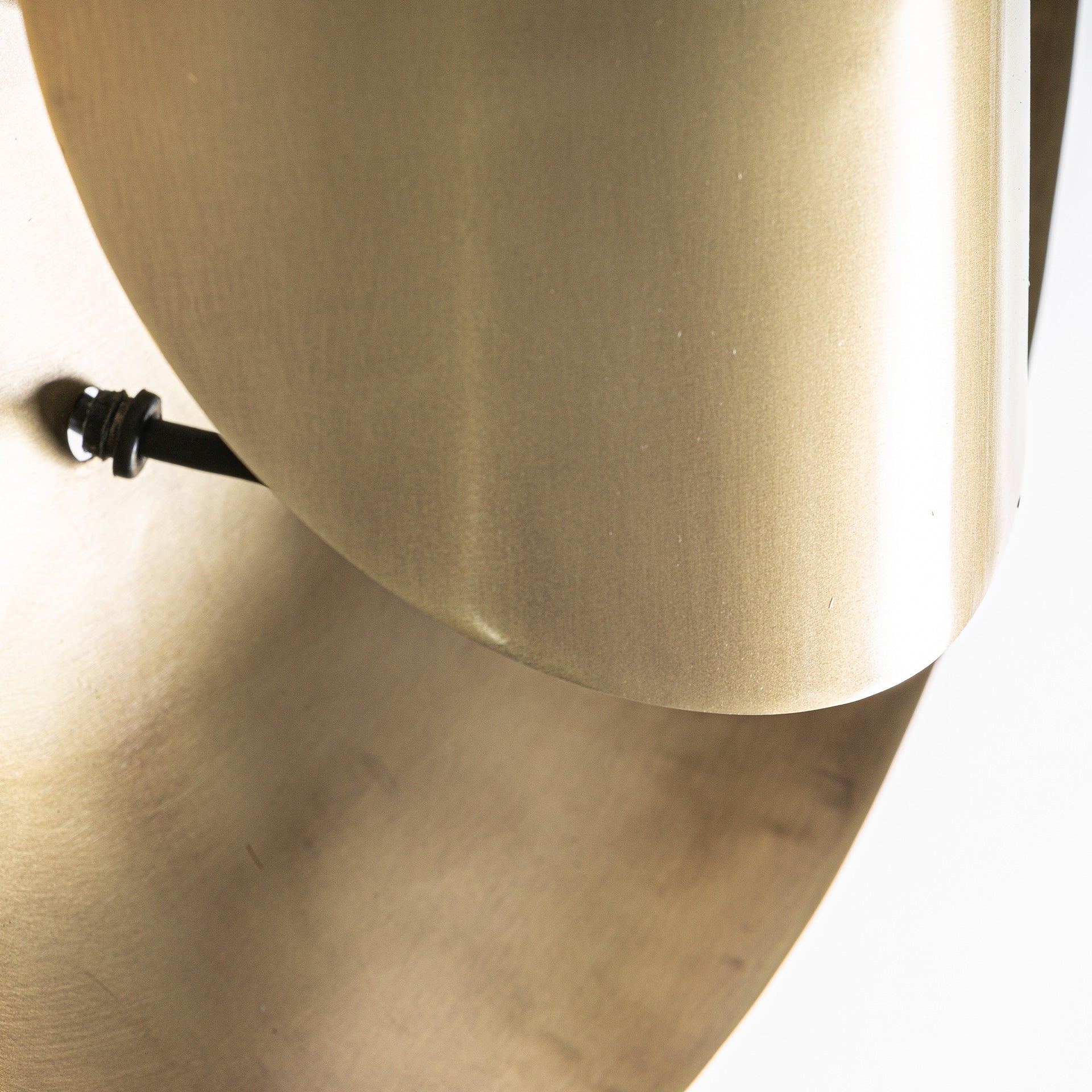 Bambua Fatlem applique ferro ottone anticato