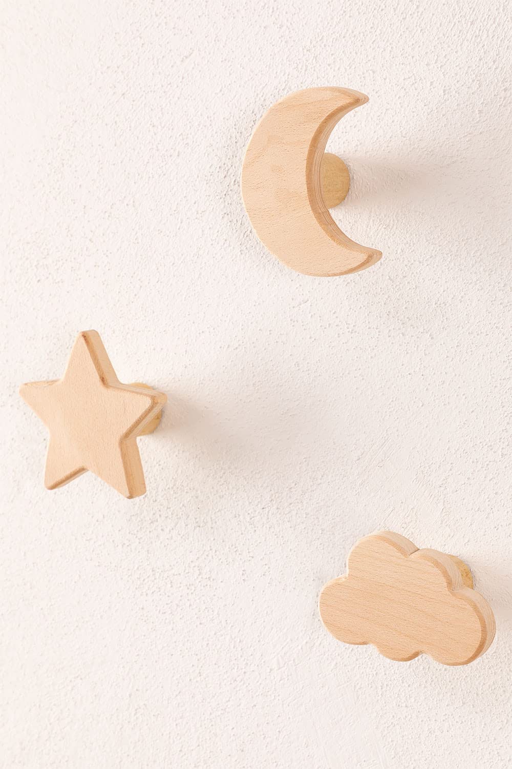 Sklum Eskay Kids appendiabiti parete legno 3 ganci