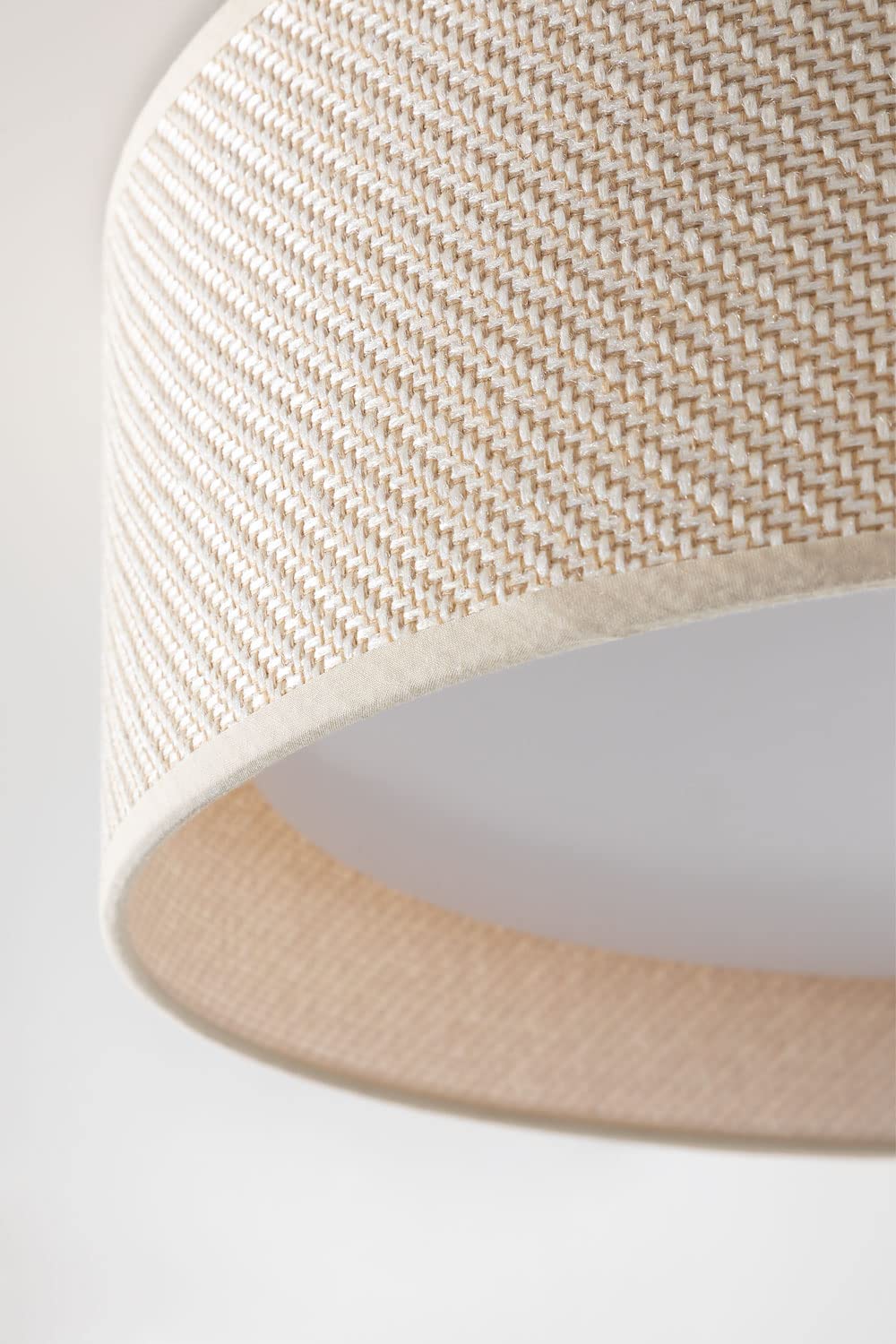 Sklum Masha plafoniera in rattan Ø36 cm E14