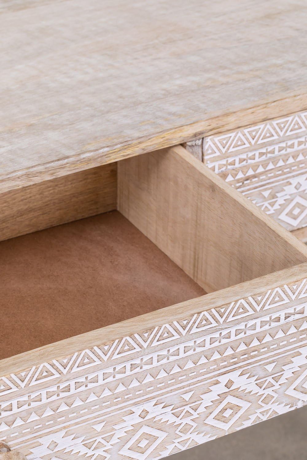 Sklum Ukurla consolle in legno di mango 110 cm