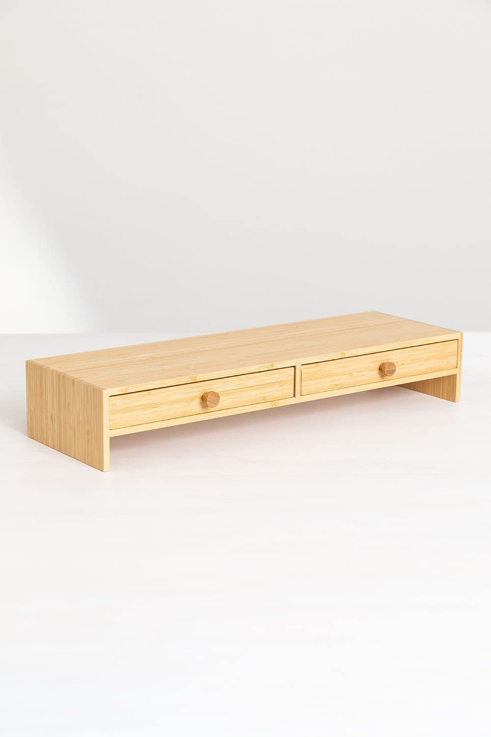 Sklum Greg supporto monitor in bambù natural 56 cm
