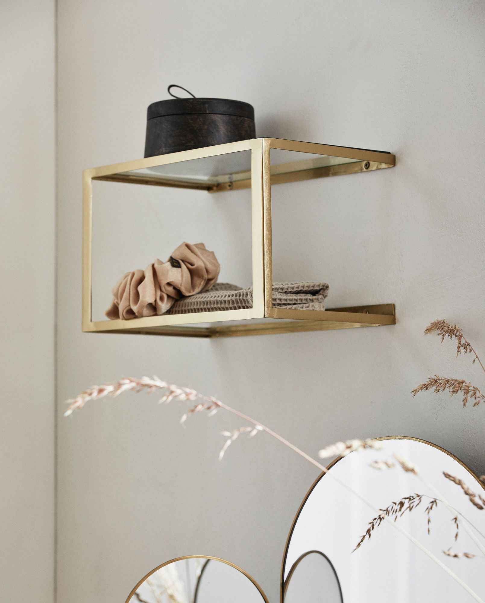 Bambua Borizo contenitore legno mango nero