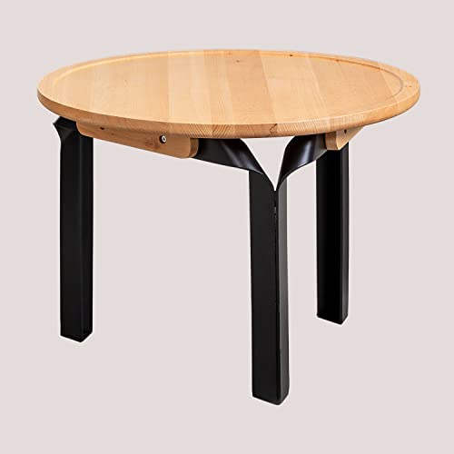 Sklum Almuh tavolo basso rotondo nero Ø68 cm