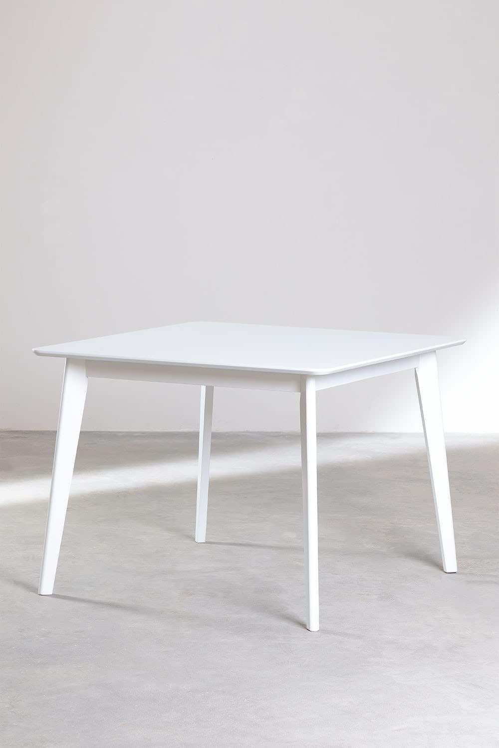 Sklum Kerhen tavolo da pranzo quadrato 100x100 cm bianco