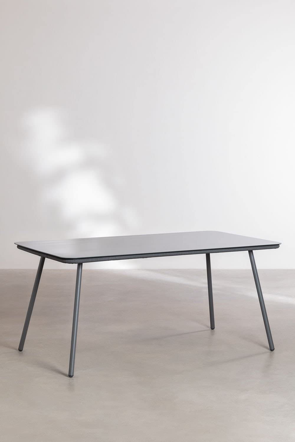 Sklum Arhiza Style tavolo giardino 160x90 cm antracite