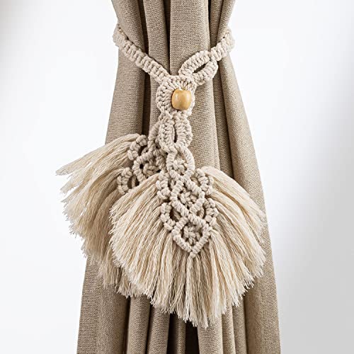 Sklum Darya fermatende in cotone beige crema set 2