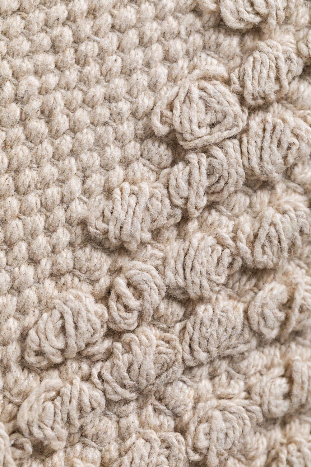 Sklum Gubby cuscino quadrato cotone 50x50 beige lino