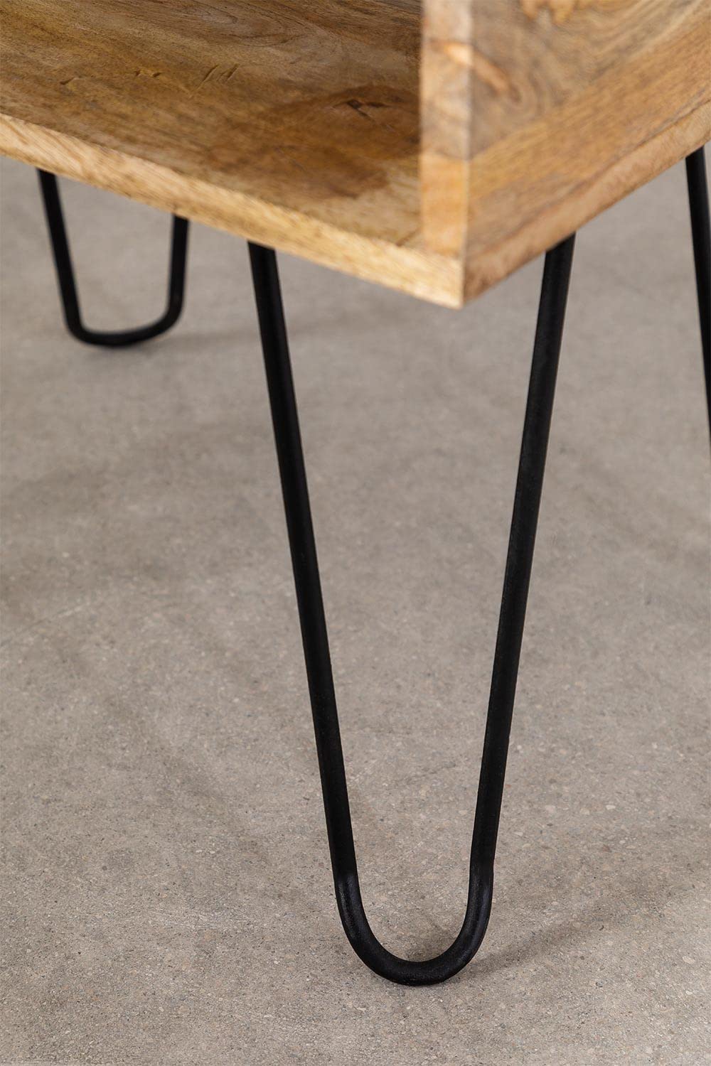 Sklum Tital Style comodino legno acacia 45x35 cm