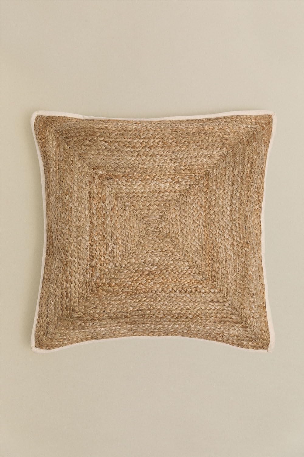 Sklum Rento Yute Cuscino 64x64 cm in Juta