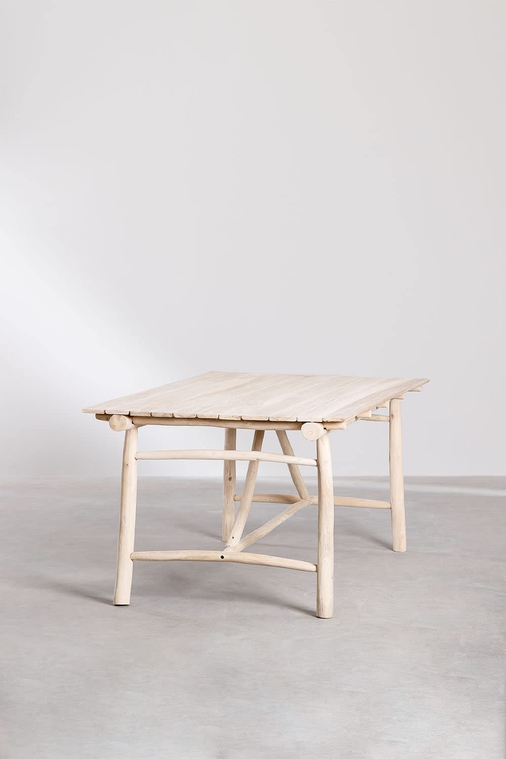 Sklum Nabila tavolo da giardino in teak 180x100 cm