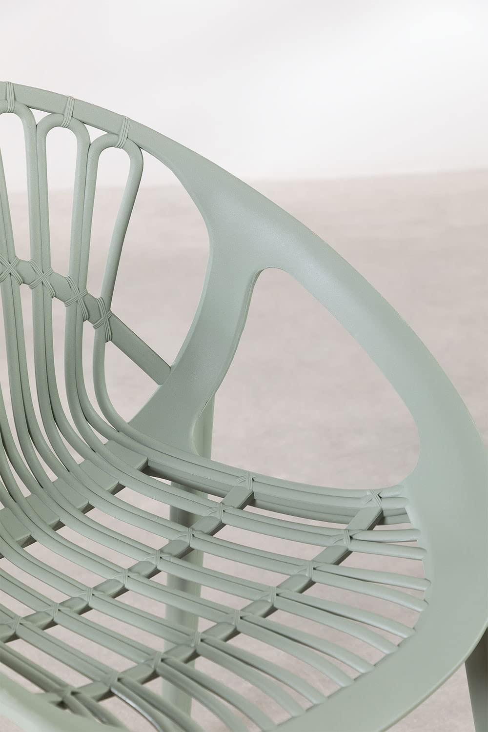 Sklum Tammi sedia da giardino impilabile Celadon