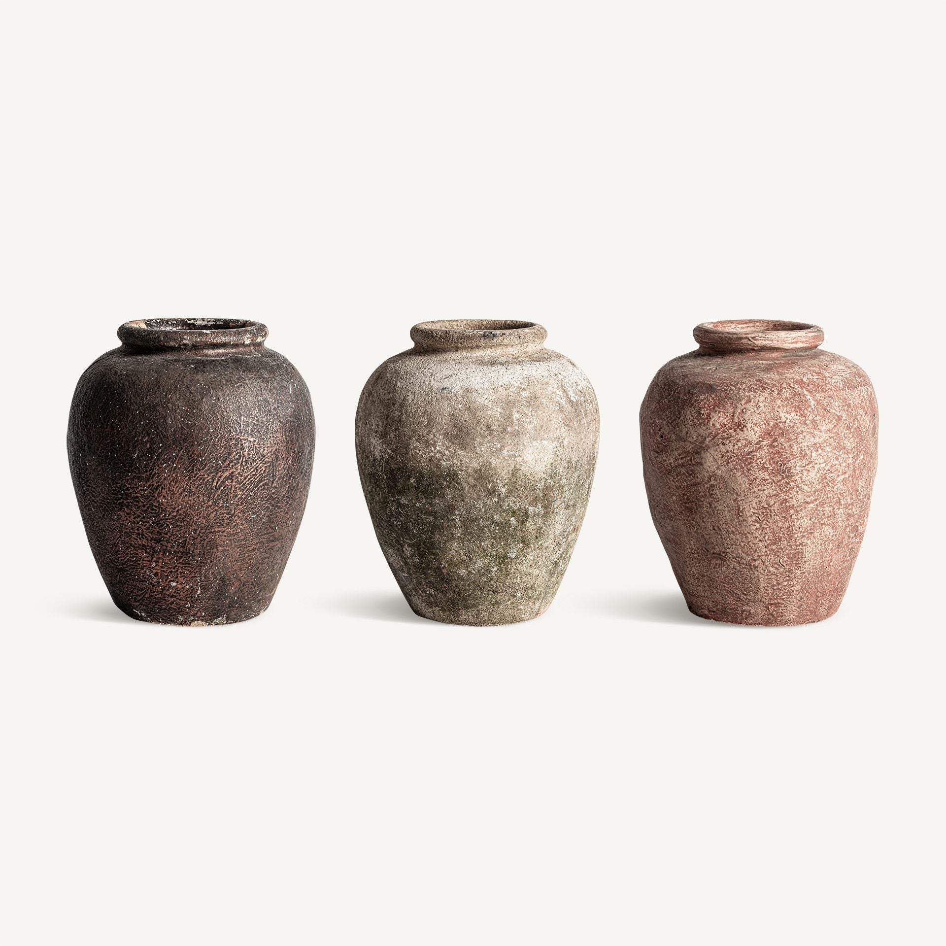 Bambua Eliseo Vase vaso terracotta opaco