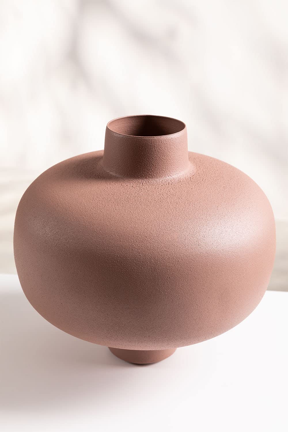 Sklum Akira vaso metallo nude marrone chiaro
