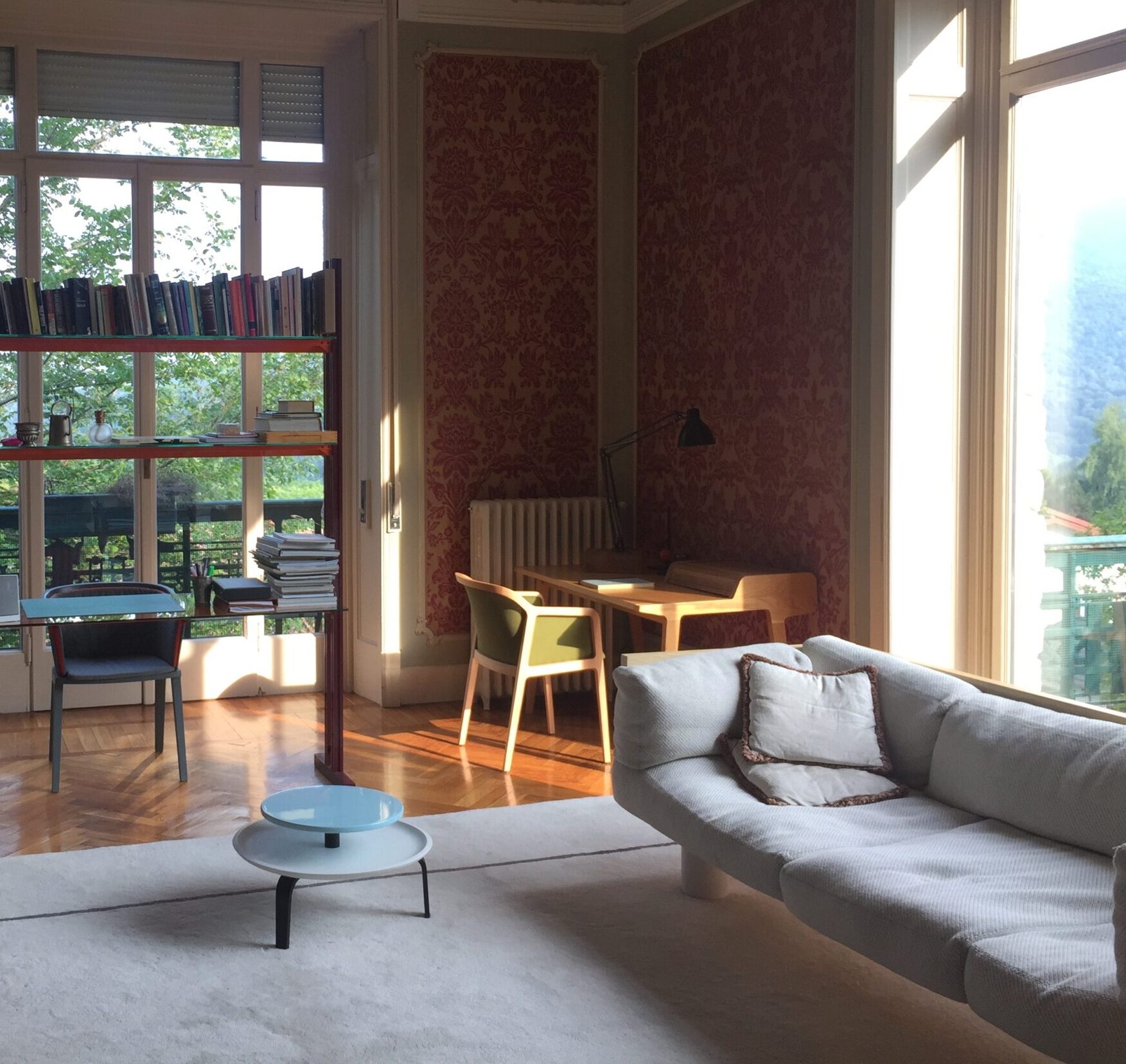 Colé Ottoman Sofa L divano basso tessuto
