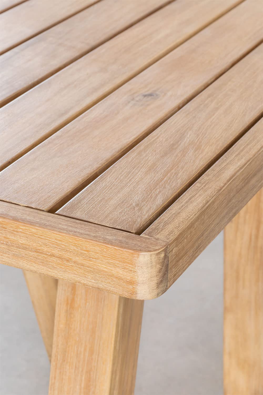 Sklum Dubai Set Giardino Tavolo 200x100 + 8 Sedie Acacia