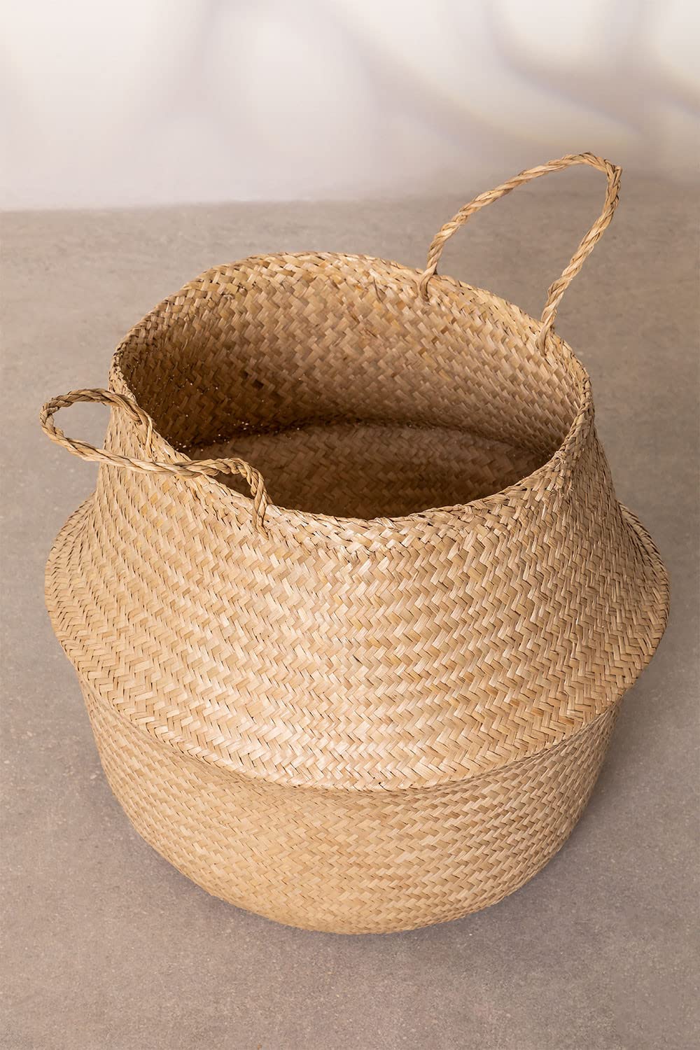 Sklum Kahs Cesta in Giunco 45 x 40 cm Naturale
