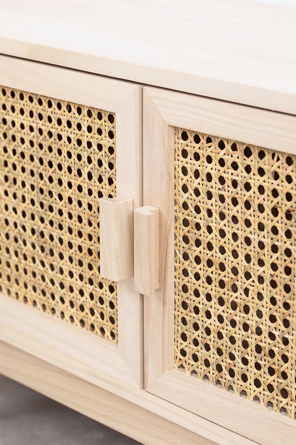 Sklum Ralik mobile TV 150x40 cm legno rattan