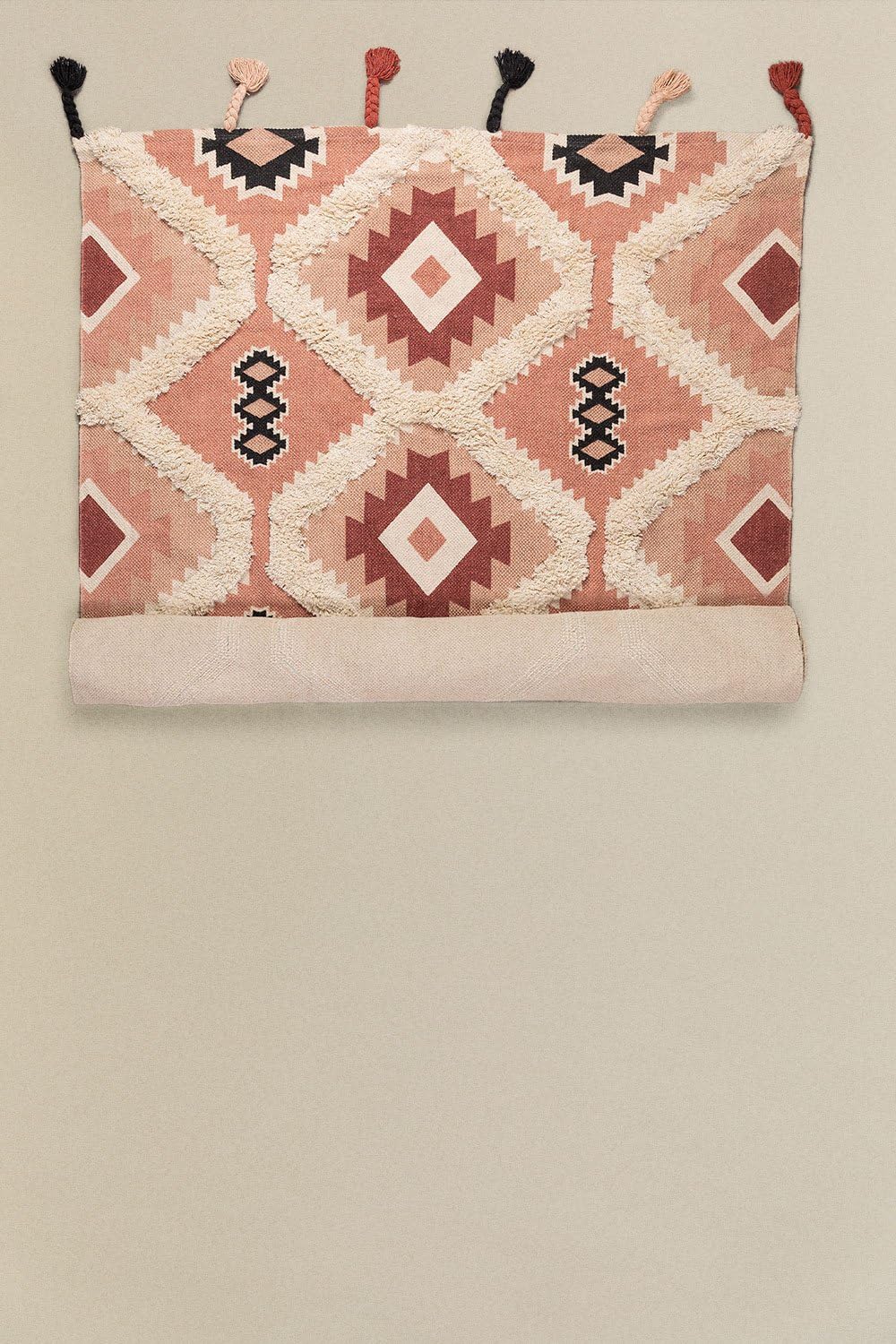 Sklum Yude Tappeto in cotone 210x120 cm etnico