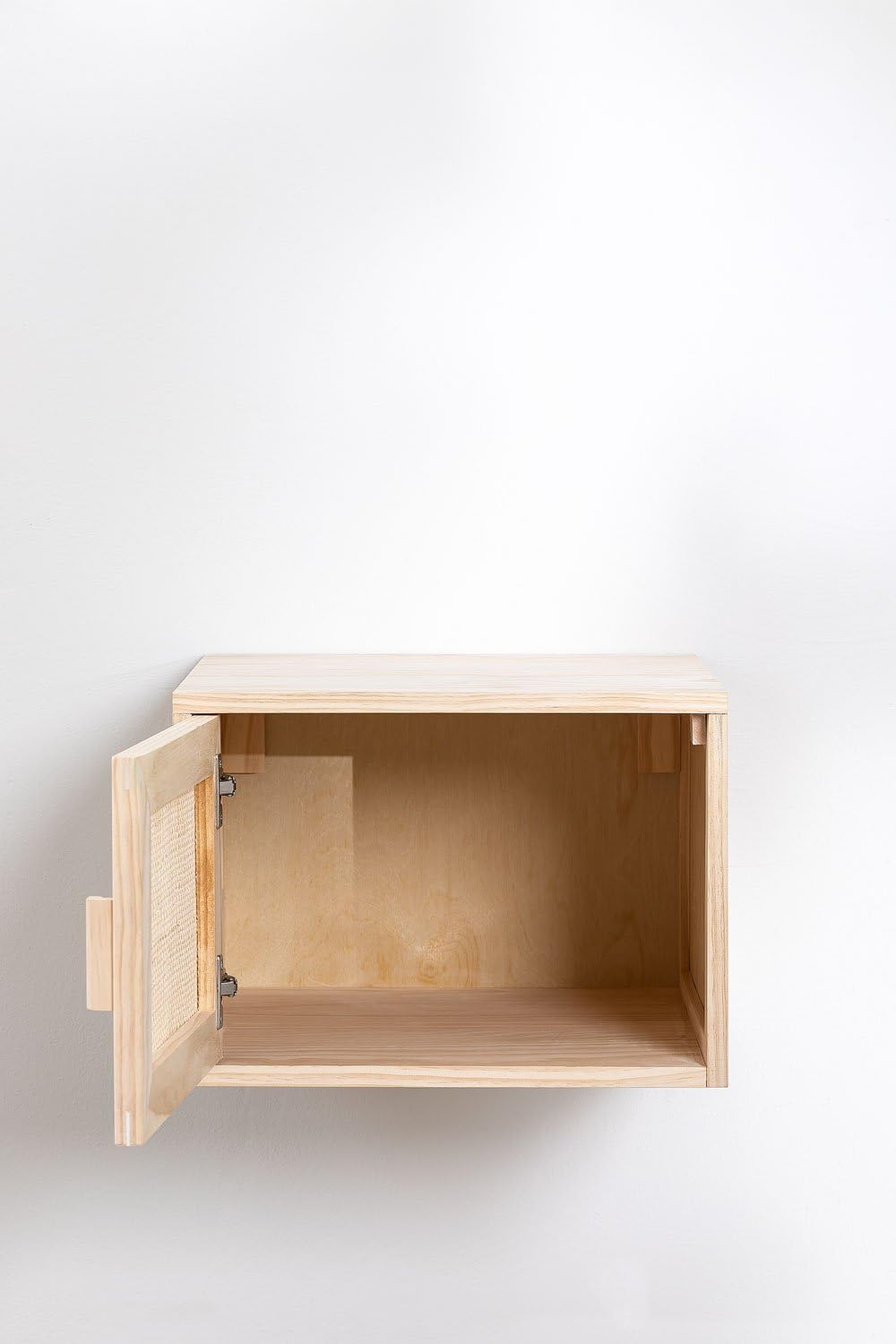 Sklum Reyna comodino sospeso rattan marrone