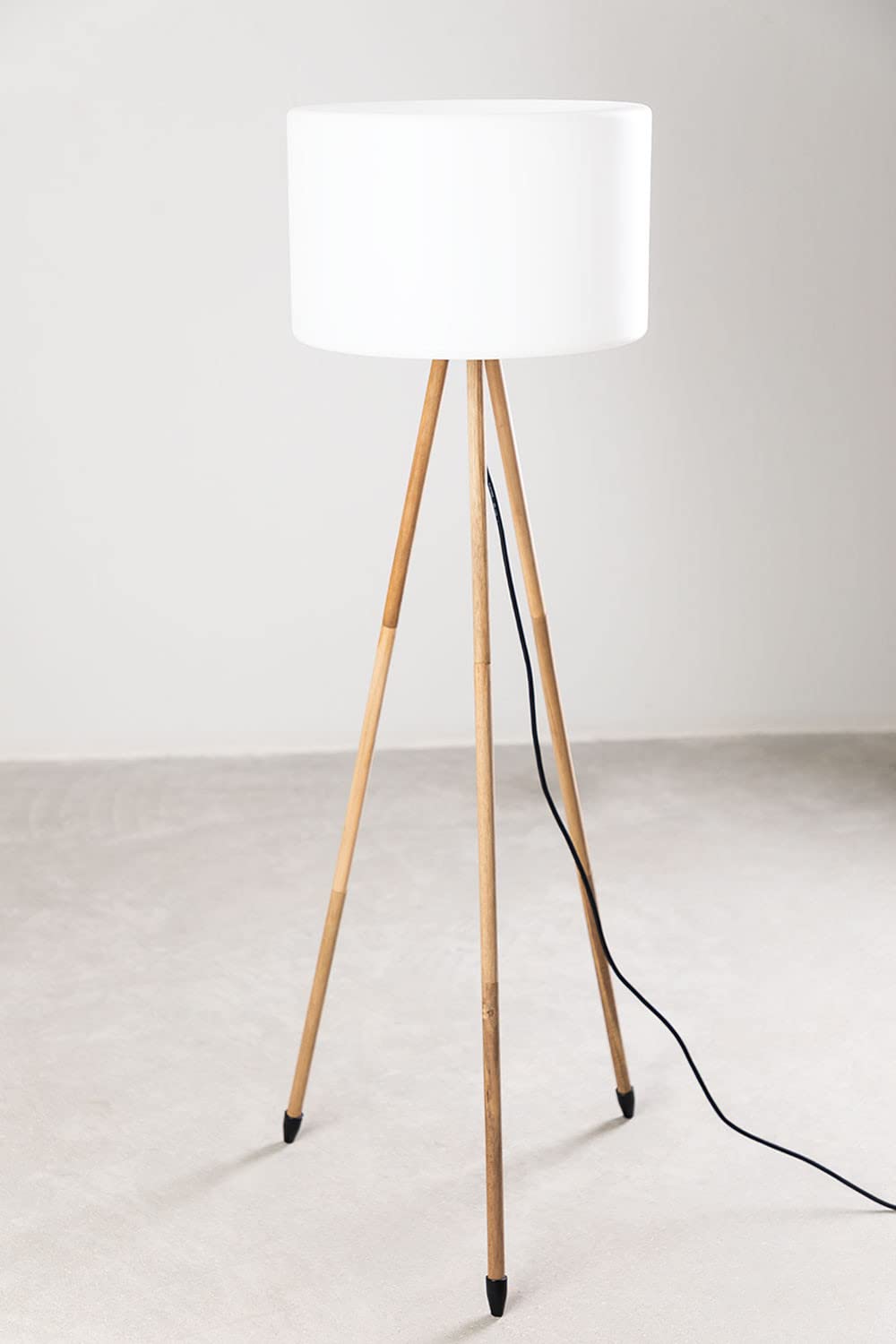 Sklum Kambel lampada da terra da esterno bianca 134 cm IP65