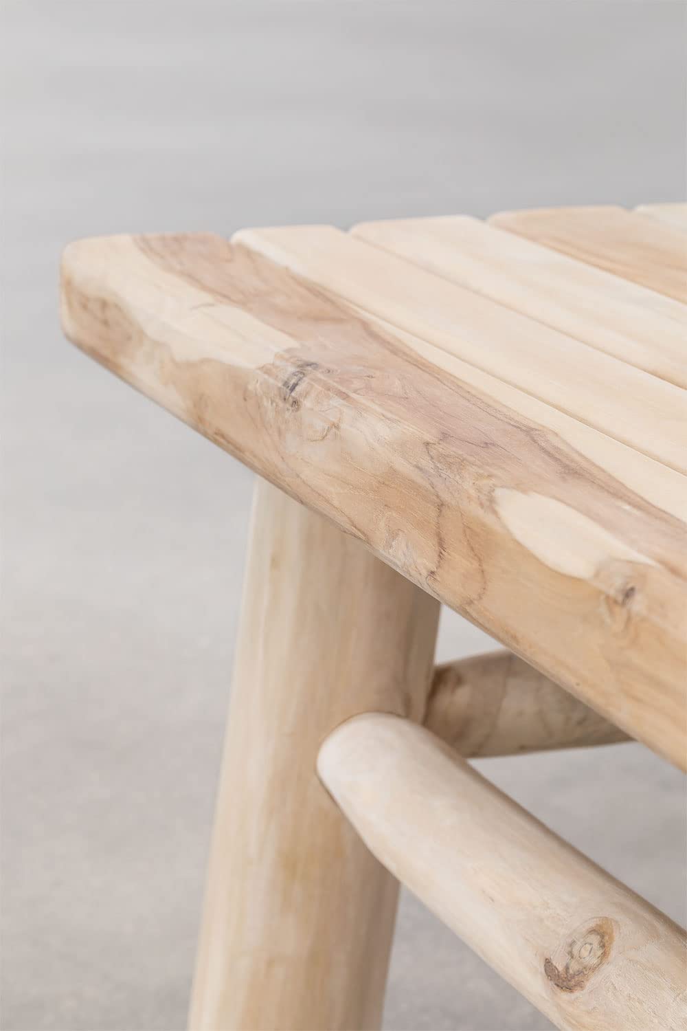 Sklum Narel tavolino giardino teak 120x80 cm