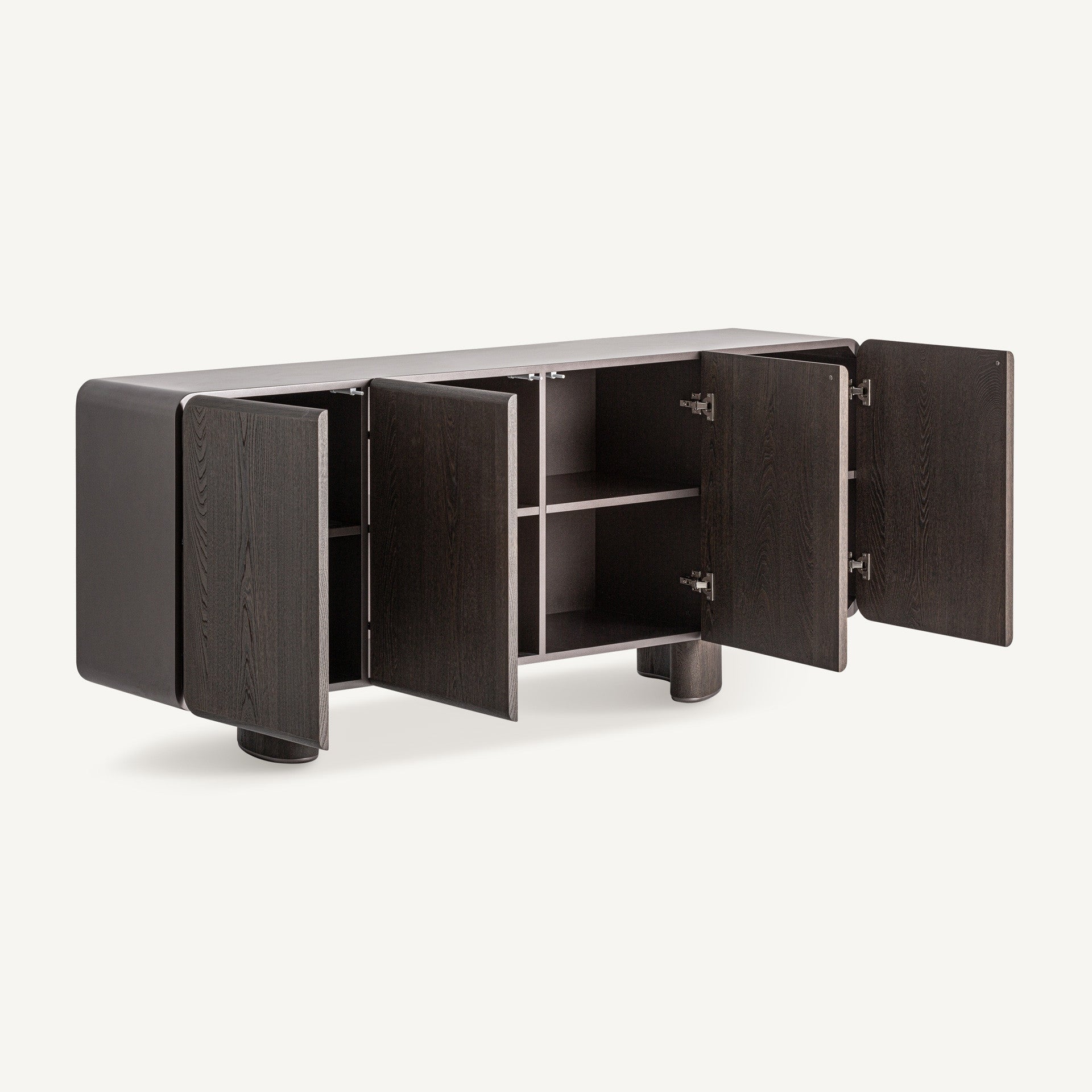 Bambua Pravia credenza 4 ante marrone