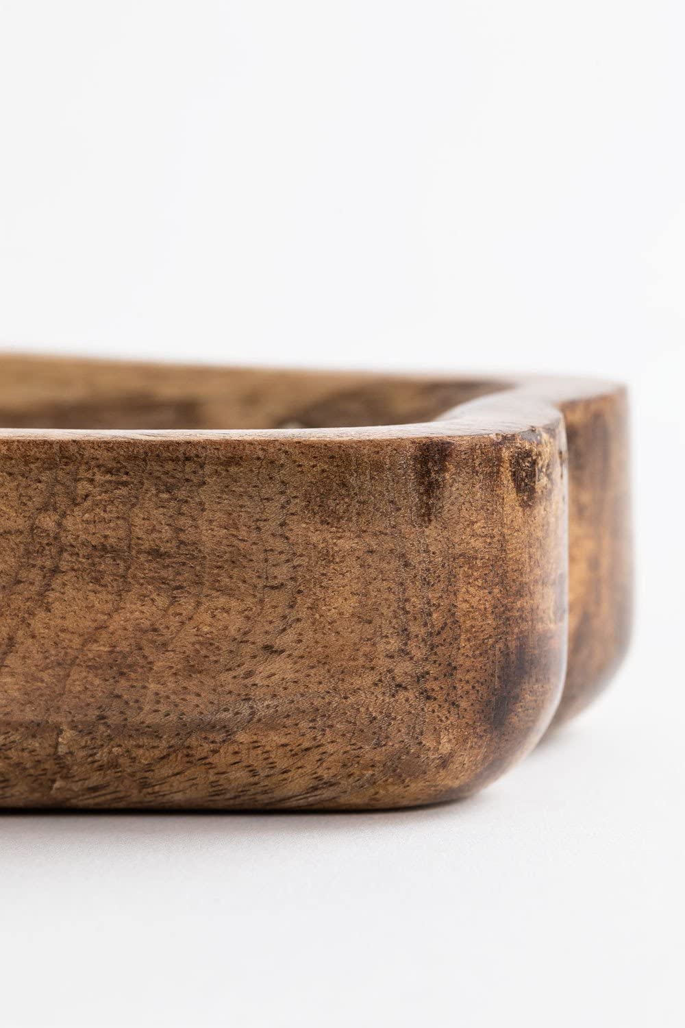 Sklum Sonte figura decorativa teschio in legno mango