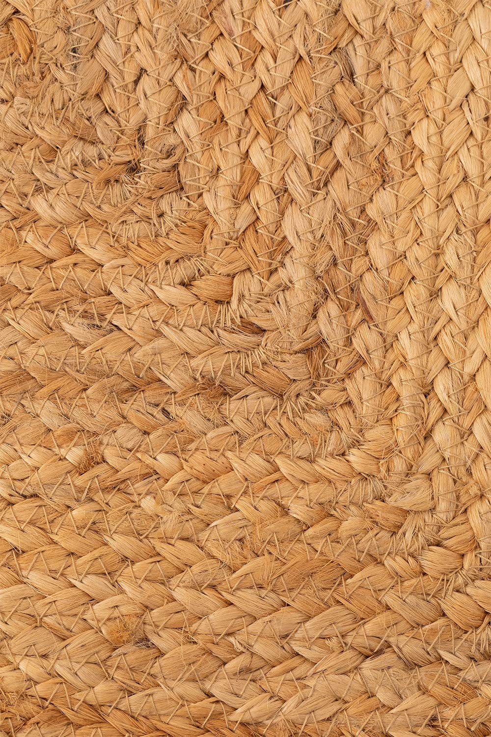 Sklum Orsen puff quadrato juta naturale 40 cm nordico