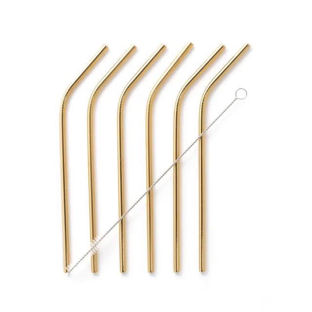 Sklum Kürv cannucce inox lucide 6 pz Ø 0,5 cm