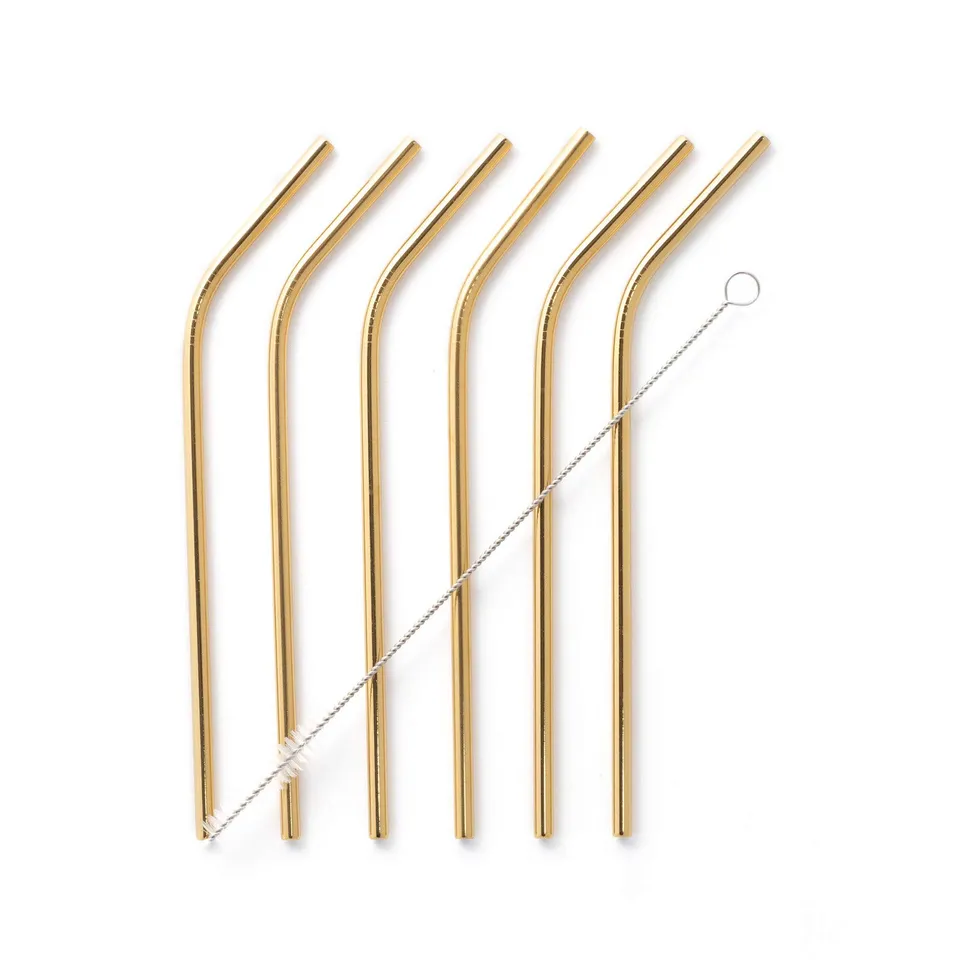 Sklum Kürv cannucce inox lucide 6 pz Ø 0,5 cm
