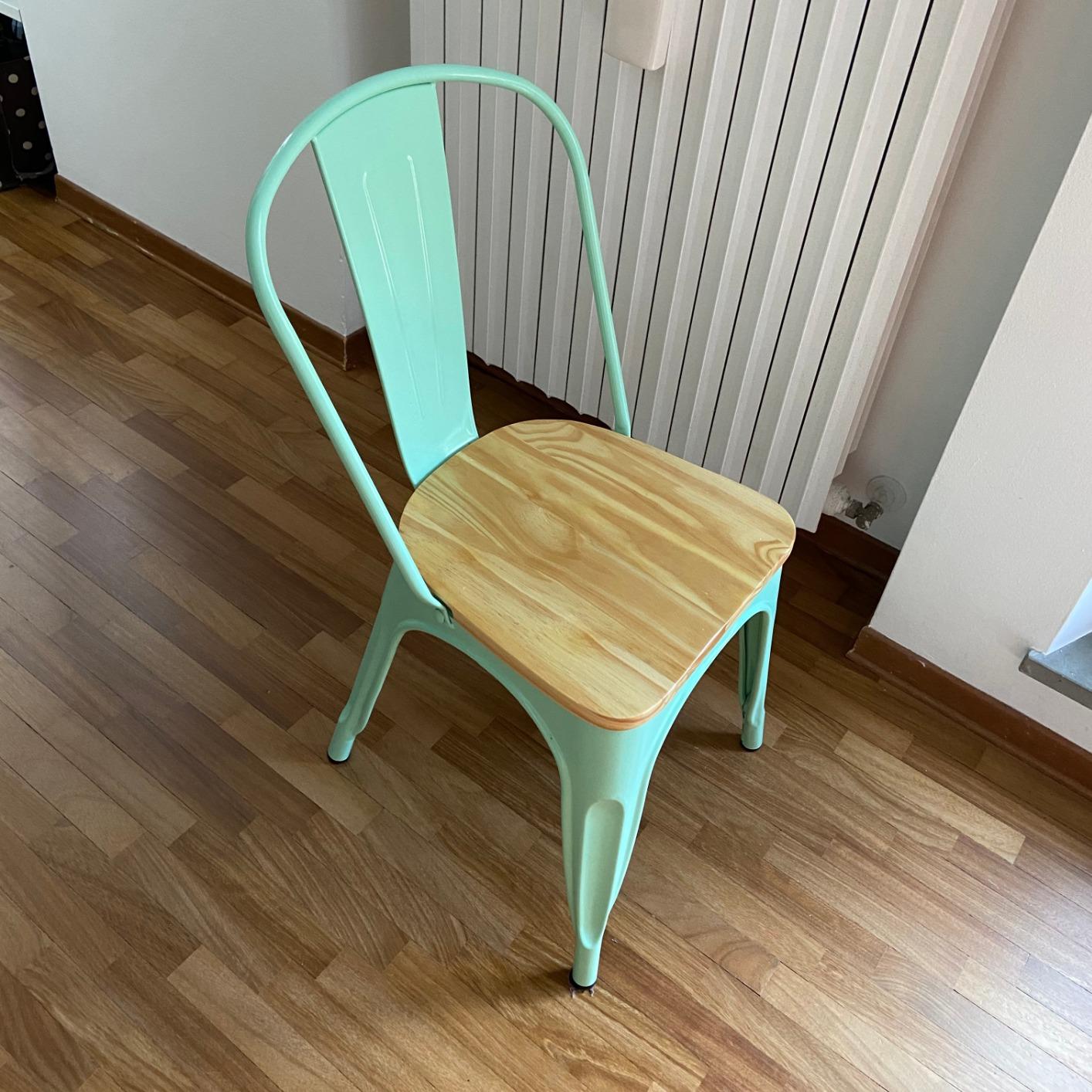 Sklum Lix sedia cucina impilabile pino 85 cm
